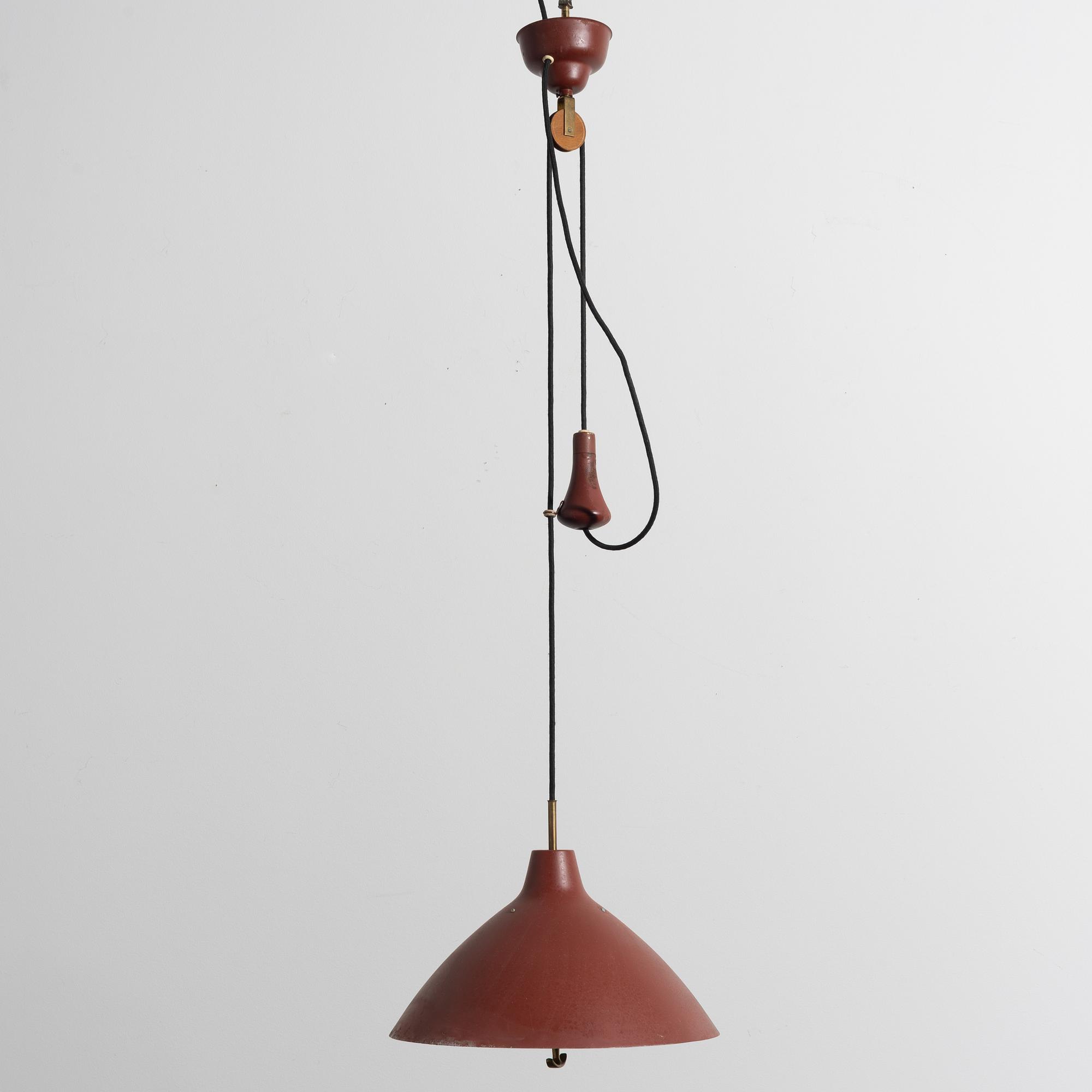 Asea, a ceiling lamp model "1617", 1950s.