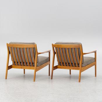 Folke Ohlsson, armchairs, a pair, "USA 75", Dux.