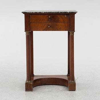 Bedside table/ side table, France, 19th century.