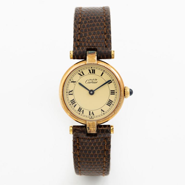 must de Cartier, VLC, wristwatch, 24 mm,