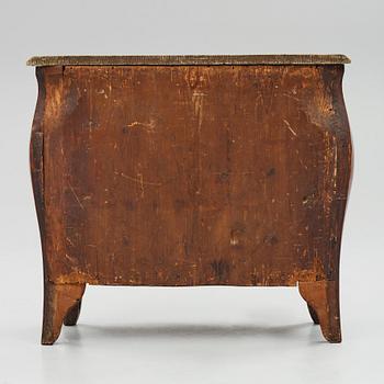 A Swedish rococo commode.