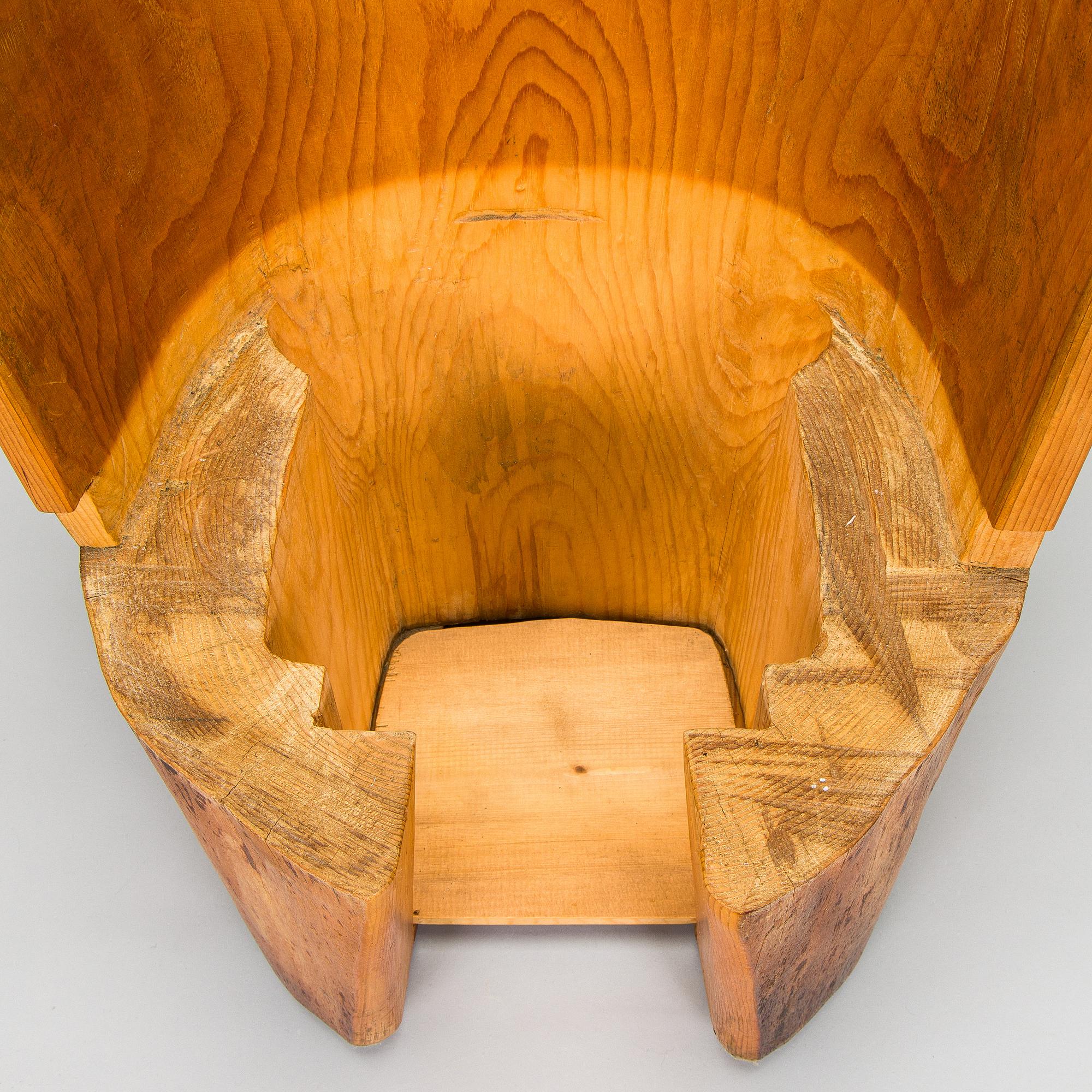 Matti Martikka, Armchair, signed MM 23.8 1985.
