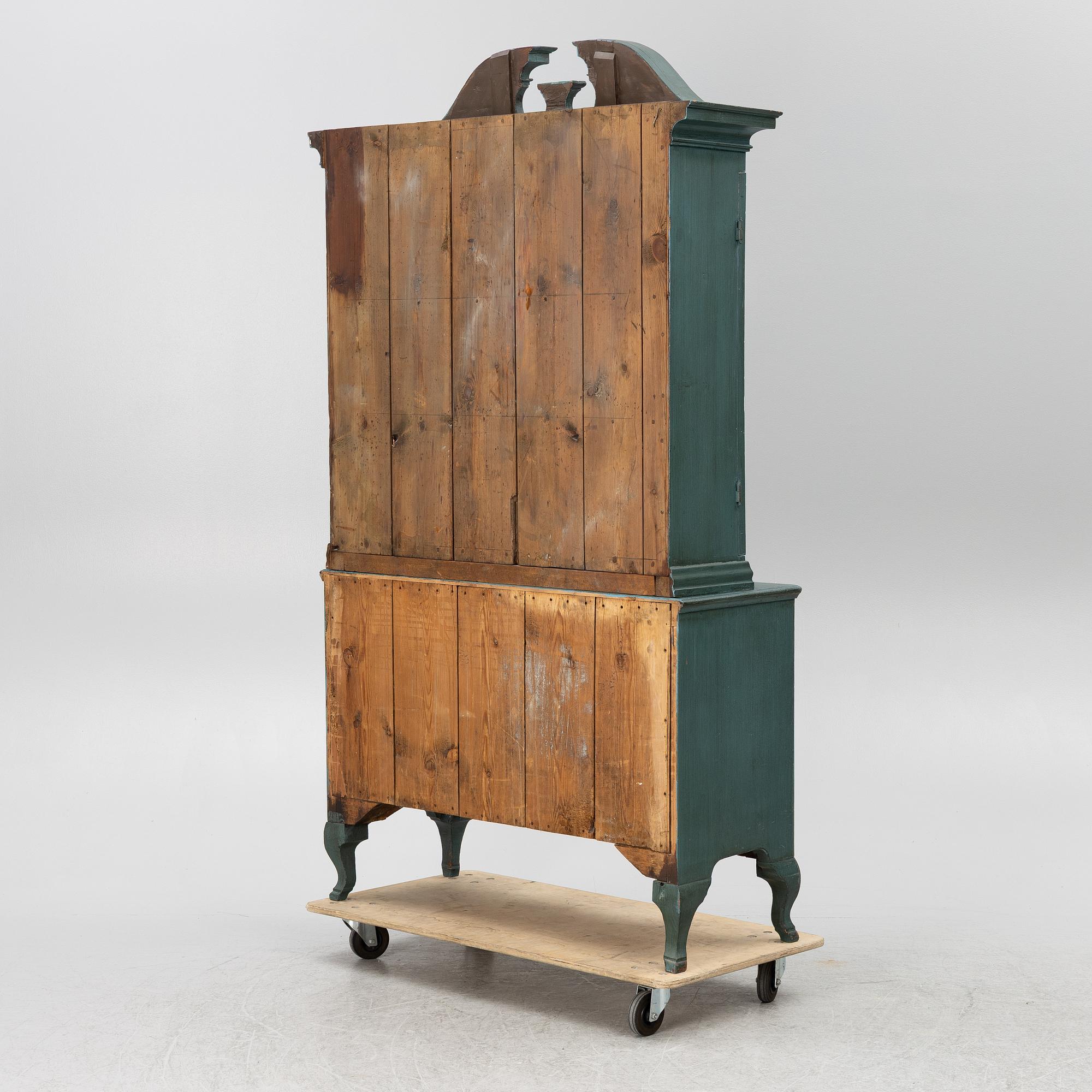 Vitrinskåp, 1700-tal.