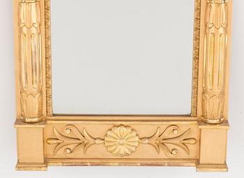 A swedish Empire mirror, first half of the 19th century.