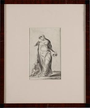 OIDENTIFIERAD KONSTNÄR, 3 st, laveringar, 1800-talets första hälft.