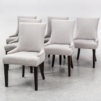 SAFAVIEH, A set of 6 "Abby" chairs, 21st Century.