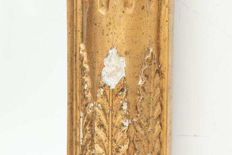 Gustaviansk, A late Gustavian mirror, Sweden, early 19th century.