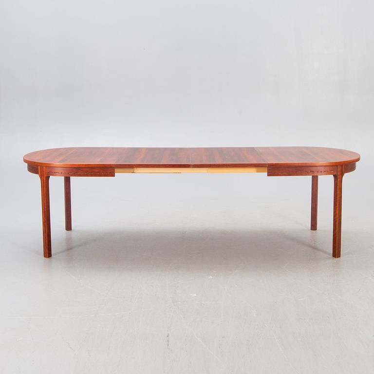 LBG group (Leif & Bengt Troedsson) dining table "Rimbo (Haga)" Troeds Bjärnum 1970s.