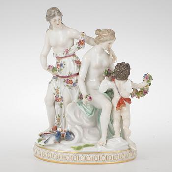 FIGURIN, porslin, Meissen, Tyskland, tidigt 1900-tal.