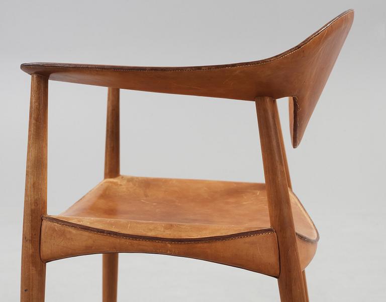 AKSEL BENDER MADSEN & EJNER LARSEN, "Metropolitan Chair", Willy Beck, Danmark 1950-60-tal.