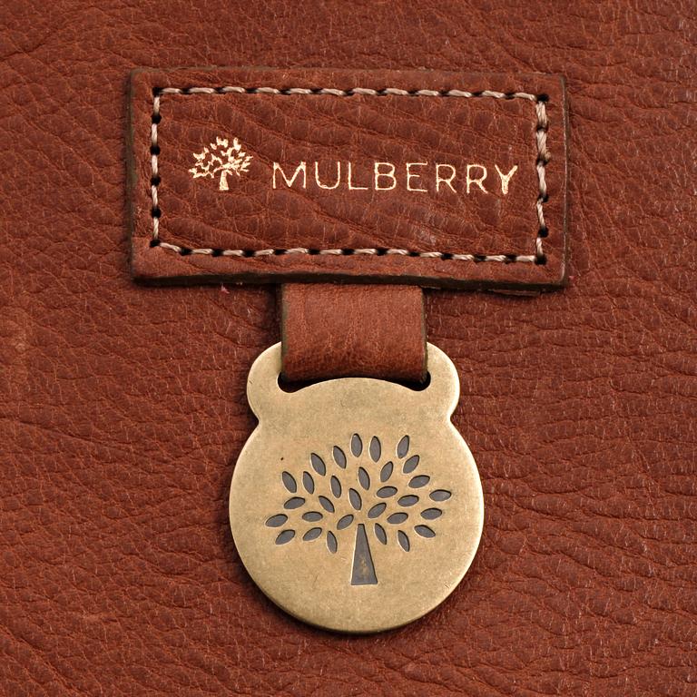 MULBERRY, a darwin oak leather bag, "Bayswater".