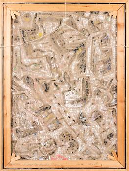 EINO RUUTSALO, acrylic on canvas, signed and dated -90.