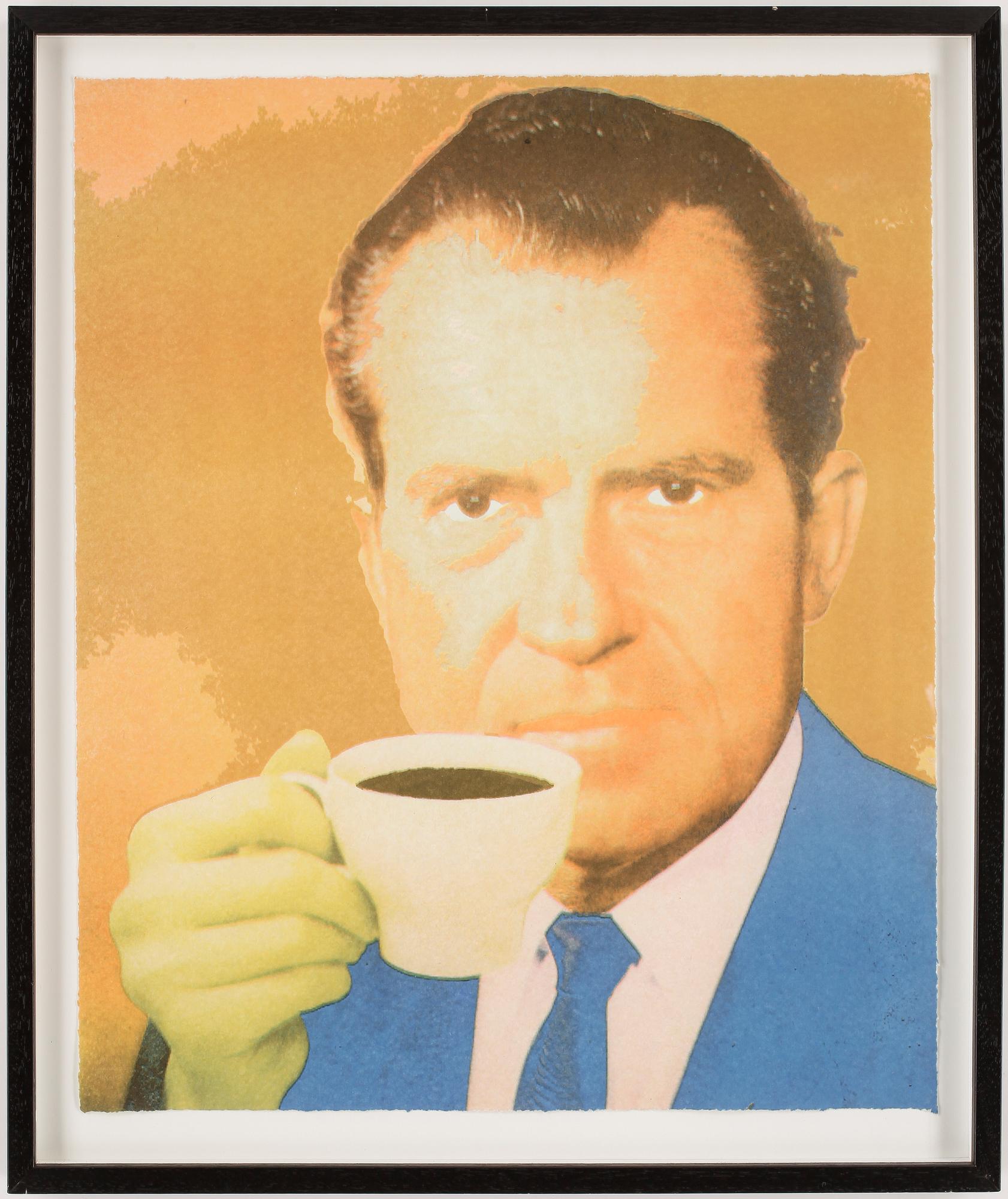 KJARTAN SLETTEMARK, färgserigrafi, osign.