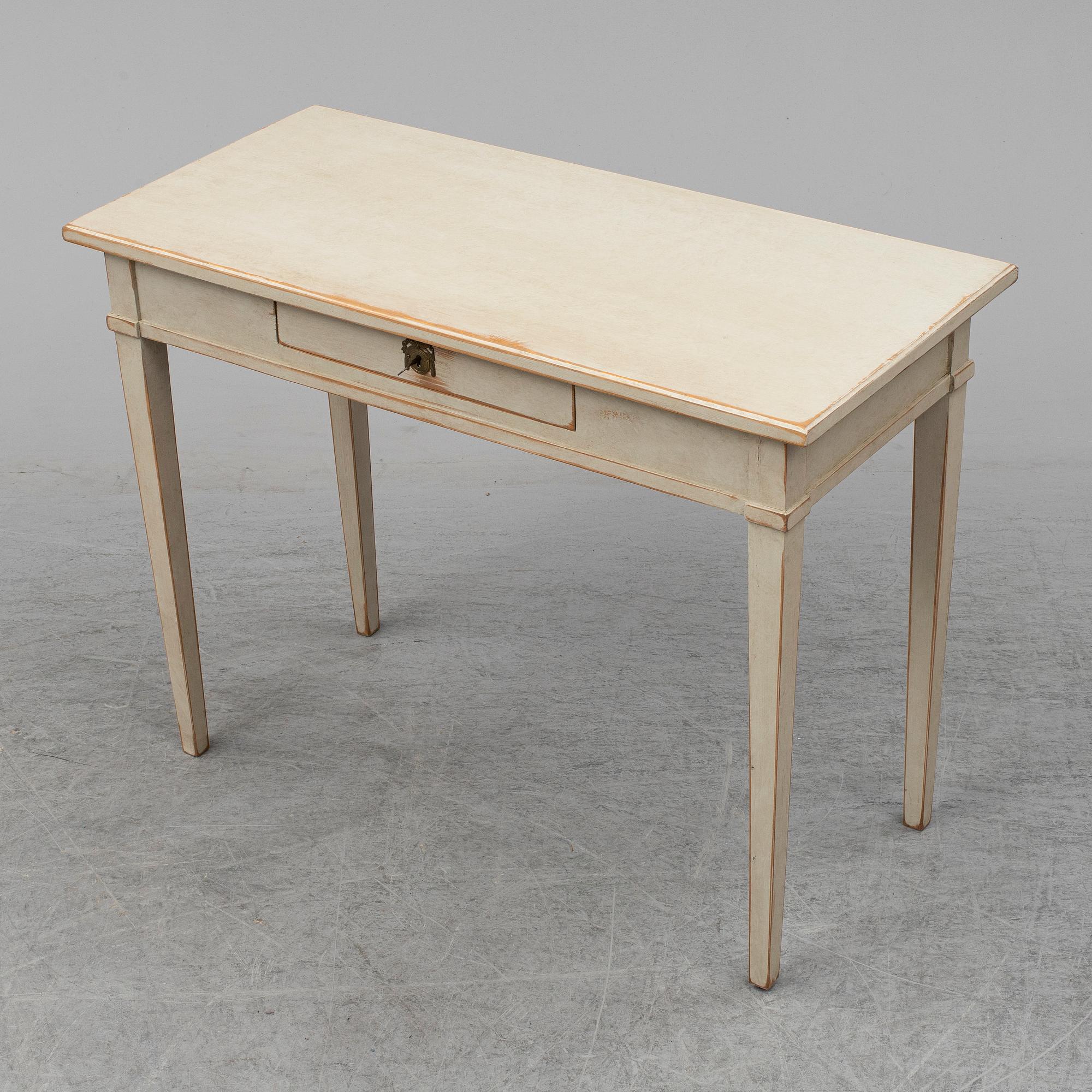 A second half of the 19th century painted table.