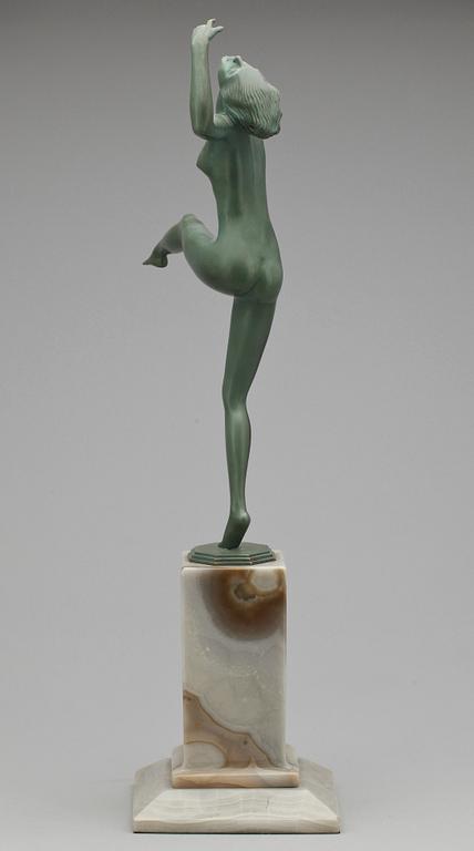 FELIX WEISS, skulptur, signerad o daterad 1930.