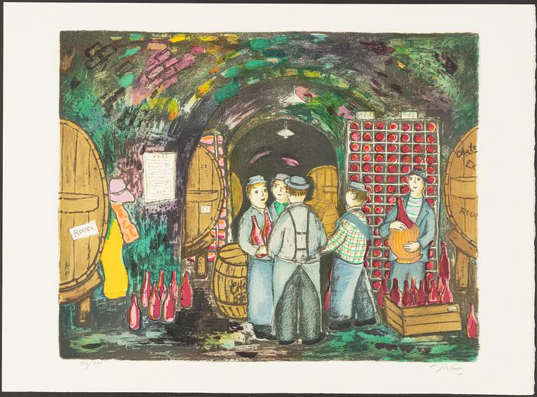 Lennart Jirlow, "The Wine Cellar III".