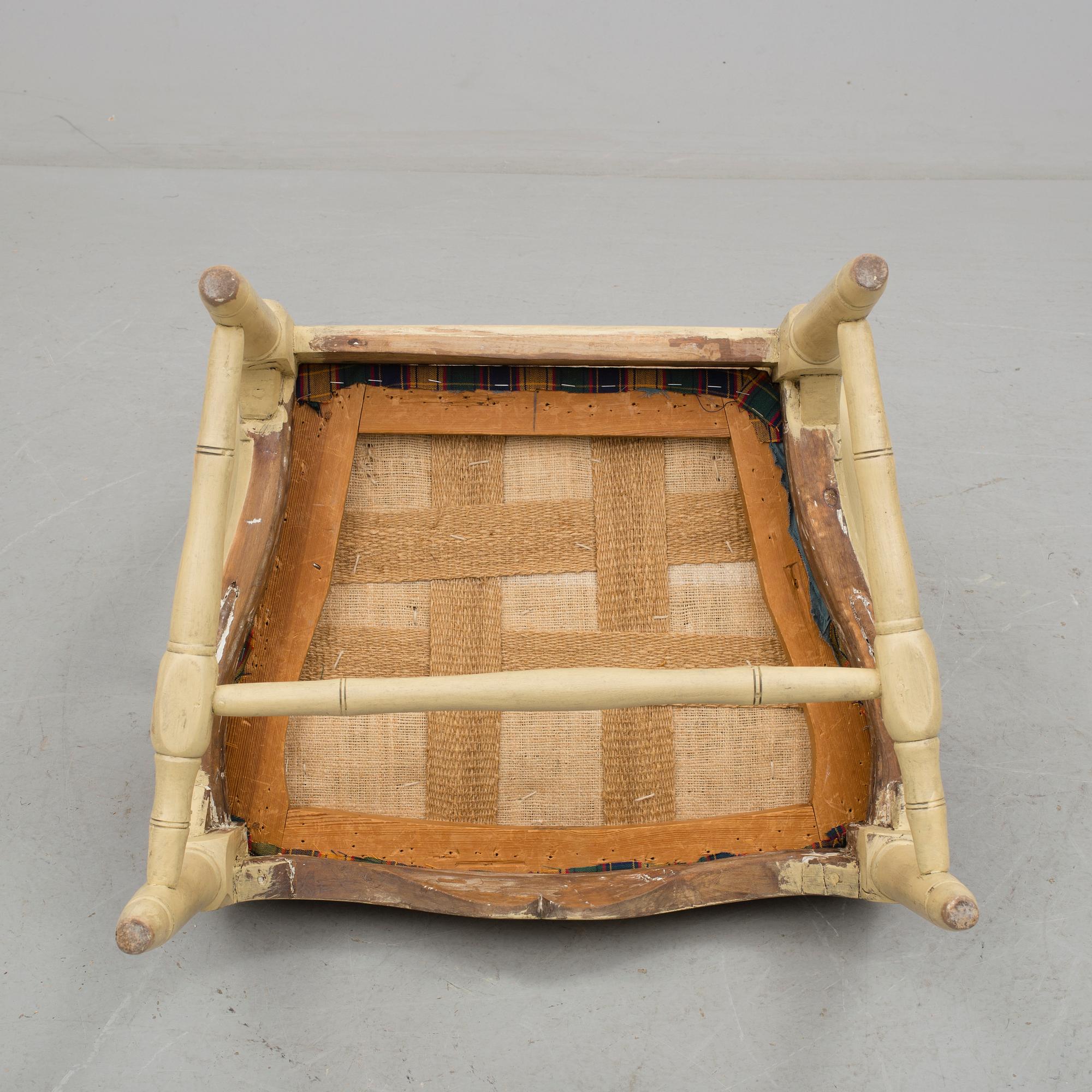 KARMSTOL, rokoko, 1700-talets andra hälft.