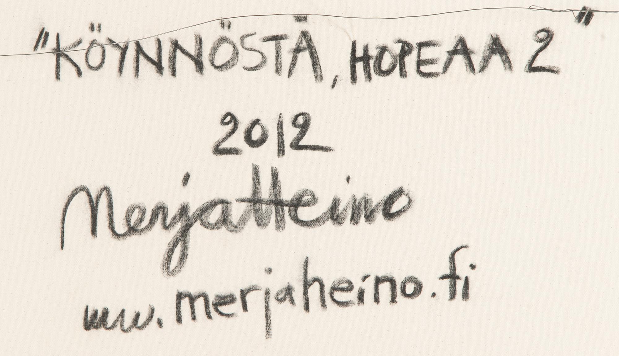 Merja Heino, "Köynnöstä, hopeaa 2".