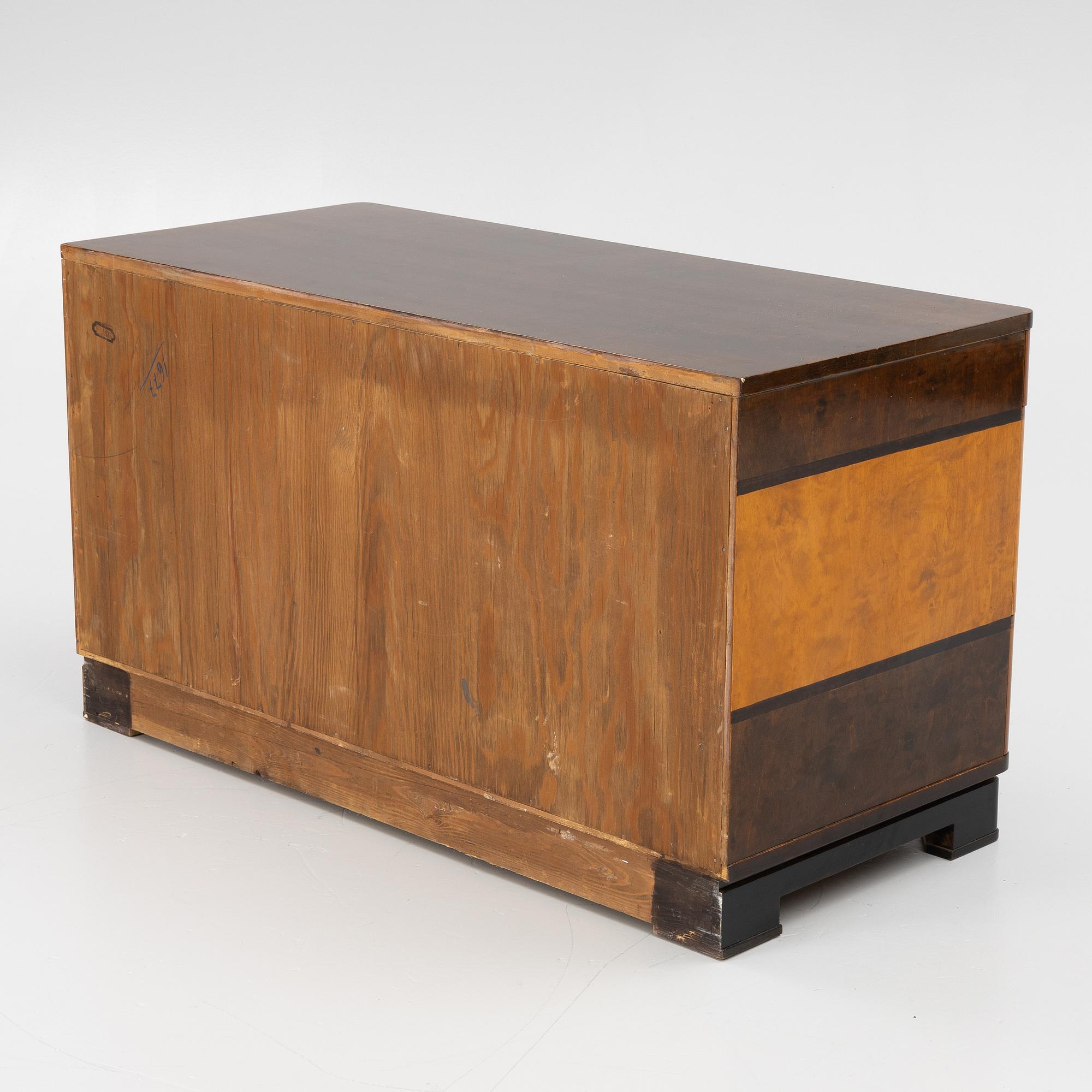 Svenska Möbelfabrikerna, byrå och spegel, "Svea", 1930-tal, Bodafors, 1930-tal.