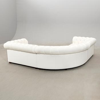 Hörnsoffa, England modern tillverkning.