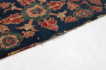 Åkdyna, korsstygnsbroderad, 1800-tal.