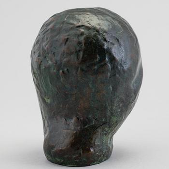 JOHANNES COLLIN, bronze scupture, signed and dated 1916.