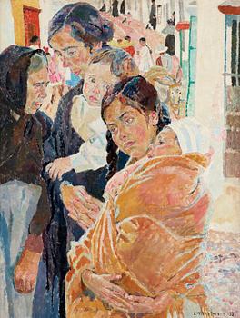 35. Carl Wilhelmson, "En la Calle".