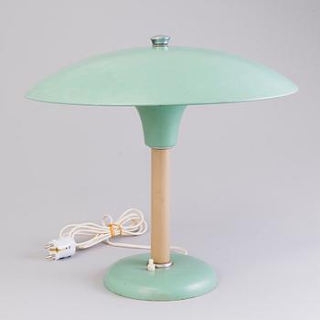 MAX SCHUMACHER, A 1930's table lamp for MWS (Metallwerk Werner Schröder) Lobenstein, Tyskland.