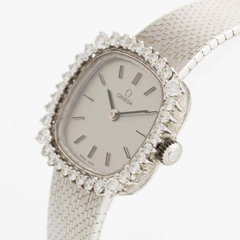 Omega, armbandsur, 24 x 24.