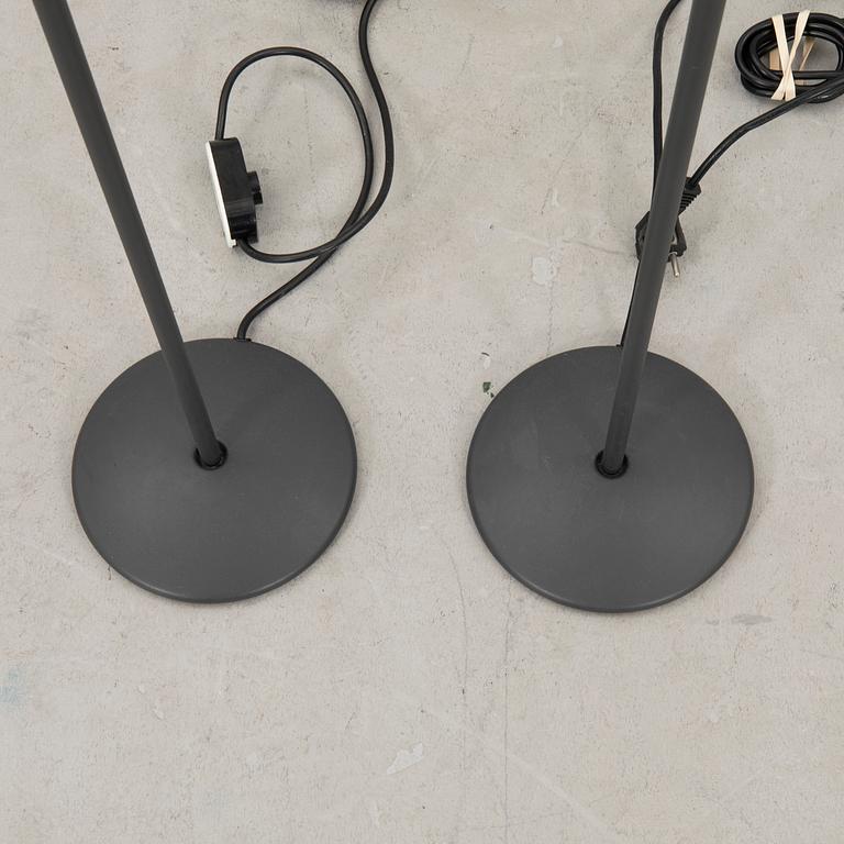 Achille Castiglioni, a pair of floor lamps "Brera", Flos, designed in 1992.