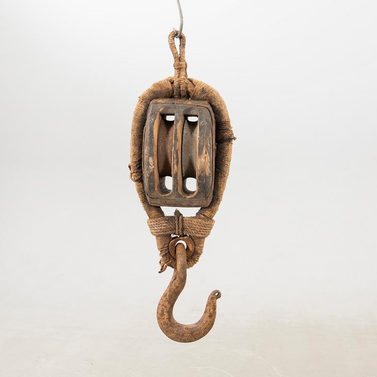 Pulley/Block from the turn of the 20th century.