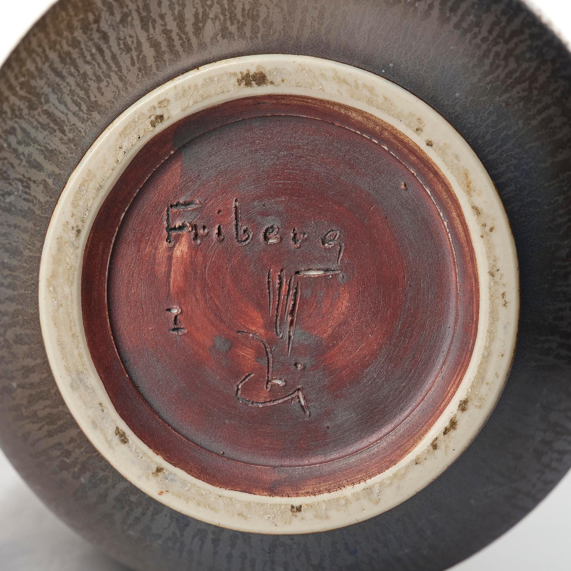 Berndt Friberg, a stoneware vase, Gustavsberg Studio 1967.