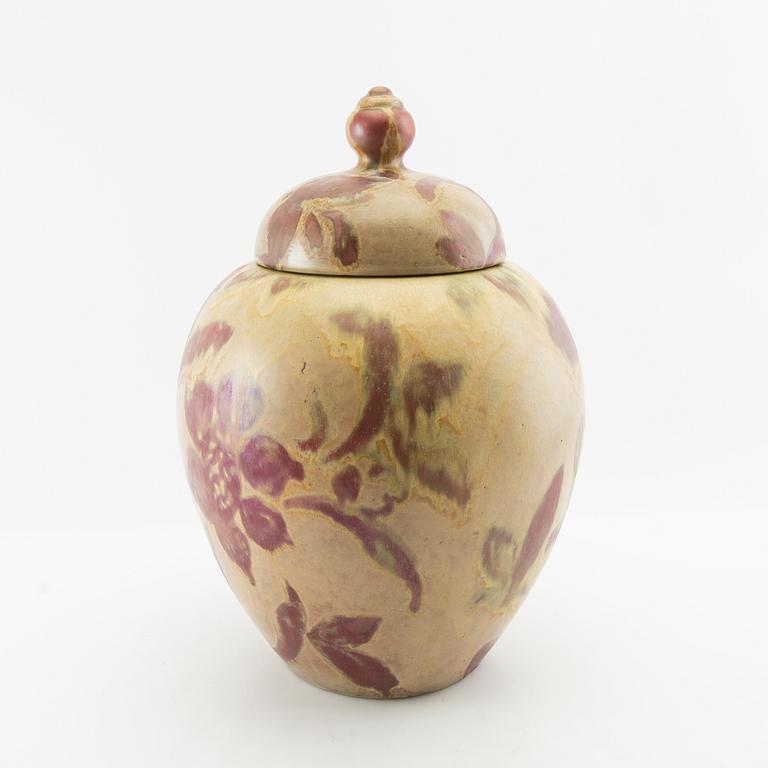 Lock urn Höganäs early 20th century stoneware.