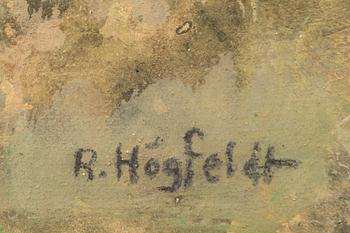 Robert Högfeldt, Summer landscape.