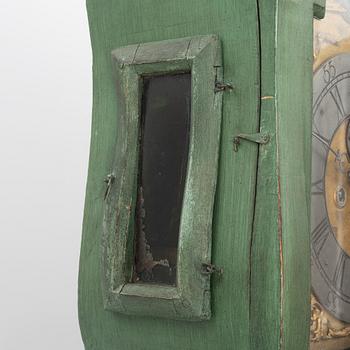 Grandfather clock, late Baroque, 18th century.