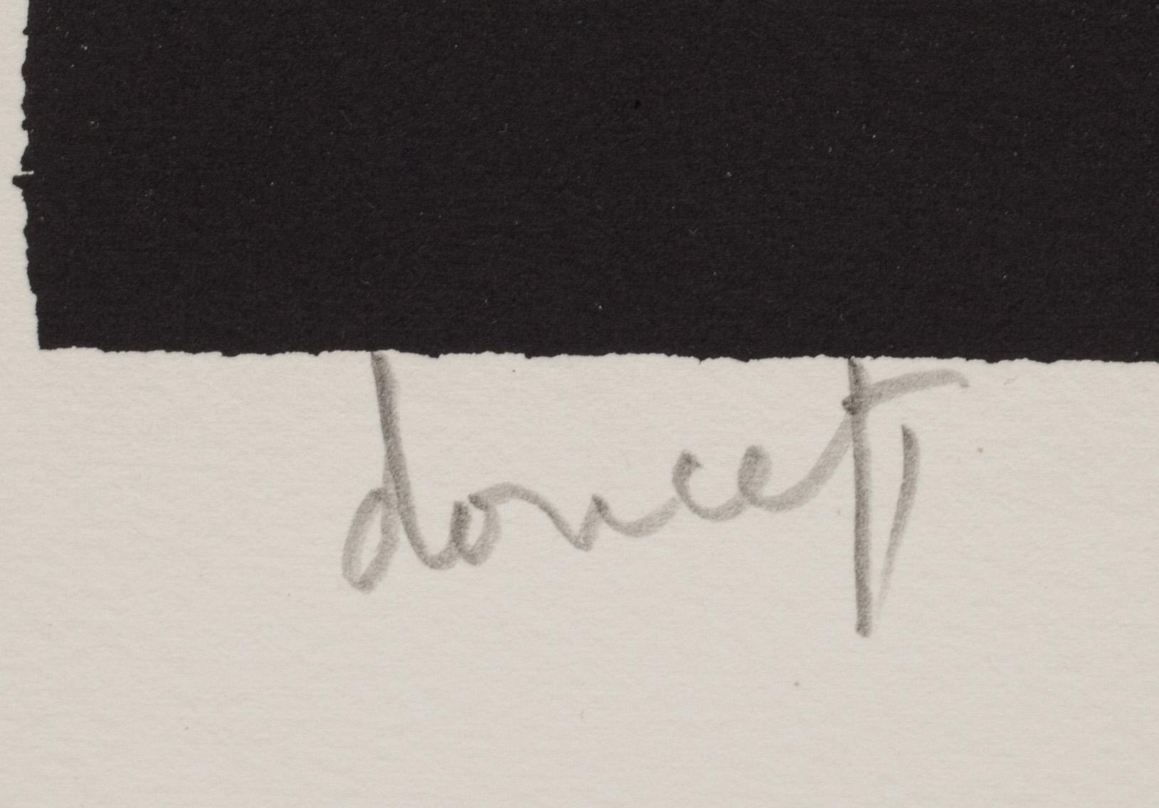 JACQUES DOUCET, färglitografi, signerad och numrerad 88/150.