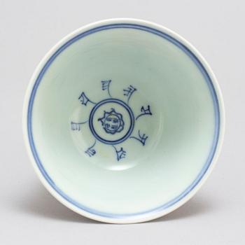 STEMCUP, porslin. Kina, 1900-tal.