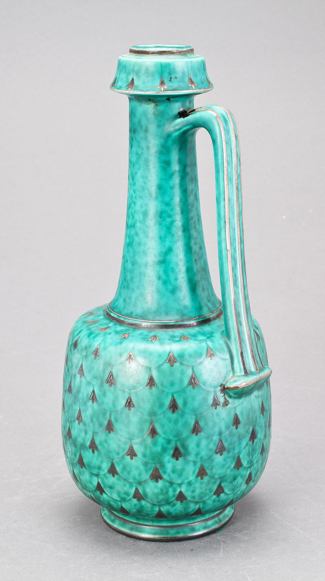 KANNA, stengods, "Argenta" Wilhelm Kåge, Gustavsberg.