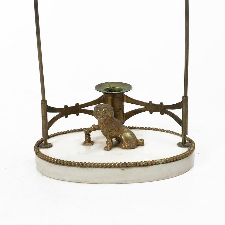 Table lamp, Empire, first half of the 19th century.