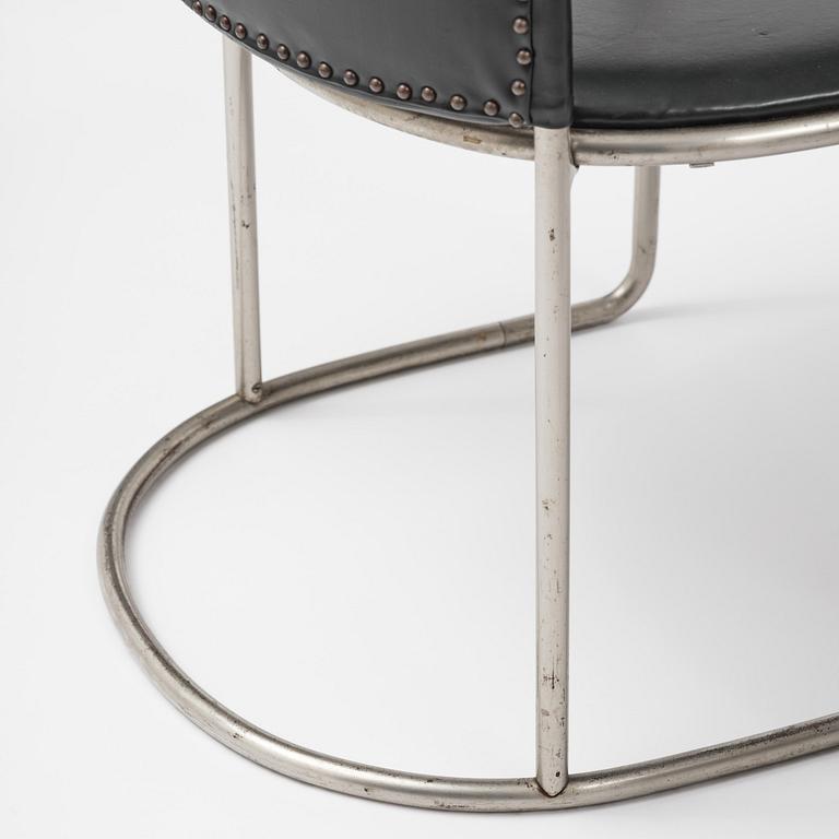 Axel Einar Hjorth, a rare pair of armchairs, Nordiska Kompaniet, 1930.