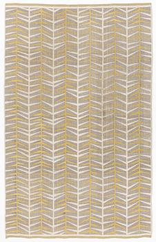 Ingrid Dessau, a double sided carpet, "Barrskog", ca. 302 x 191 cm.