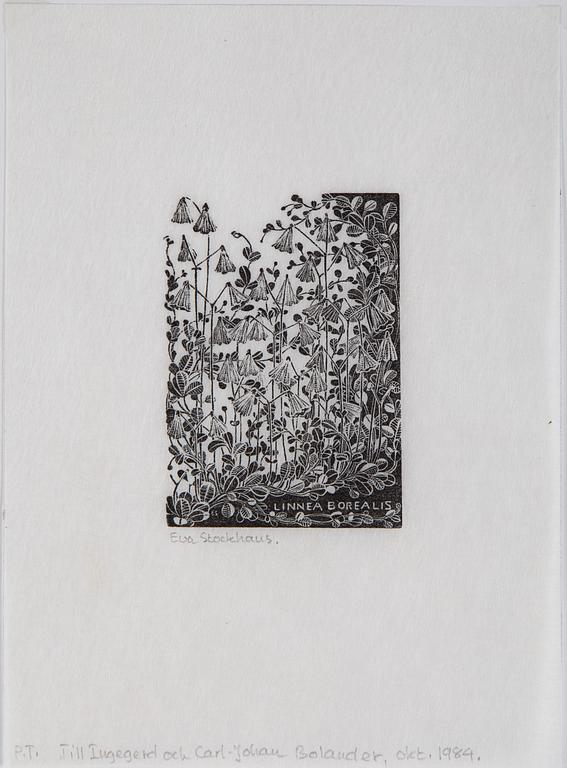 ETSNINGAR 6 st, b.la. Hans Wigert.