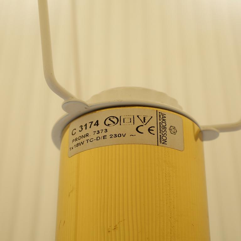 A floor lamp designed by Hans Arne Jakobsson made in Markaryd in the late 20th century.