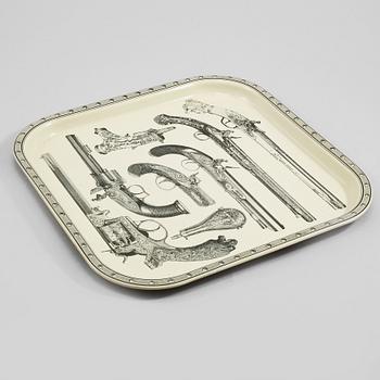 BRICKA, plåt, Piero Fornasetti, Italien, omkring 1900-talets mitt.