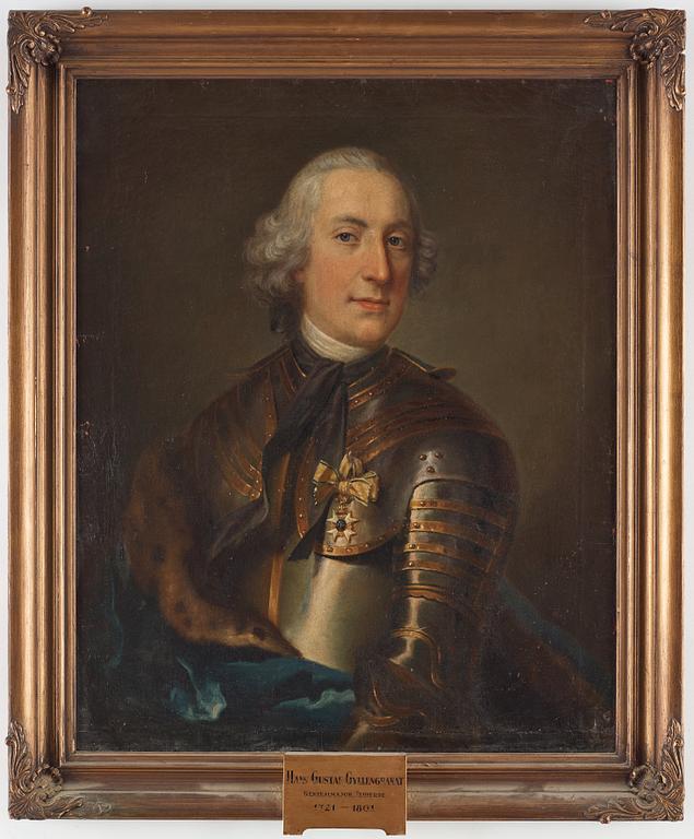 Johan Henrik Scheffel Attributed to, "Hans Gustaf Gyllengranat" (1721-1801).