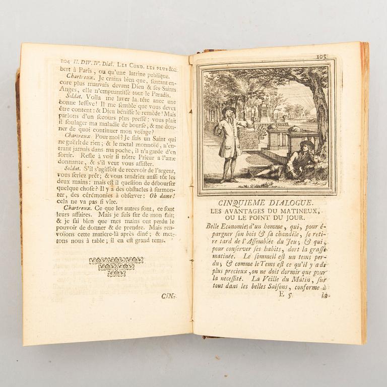 Erasmus av Rotterdam, böcker 6 delar i 3 band (3), Leiden 1720.