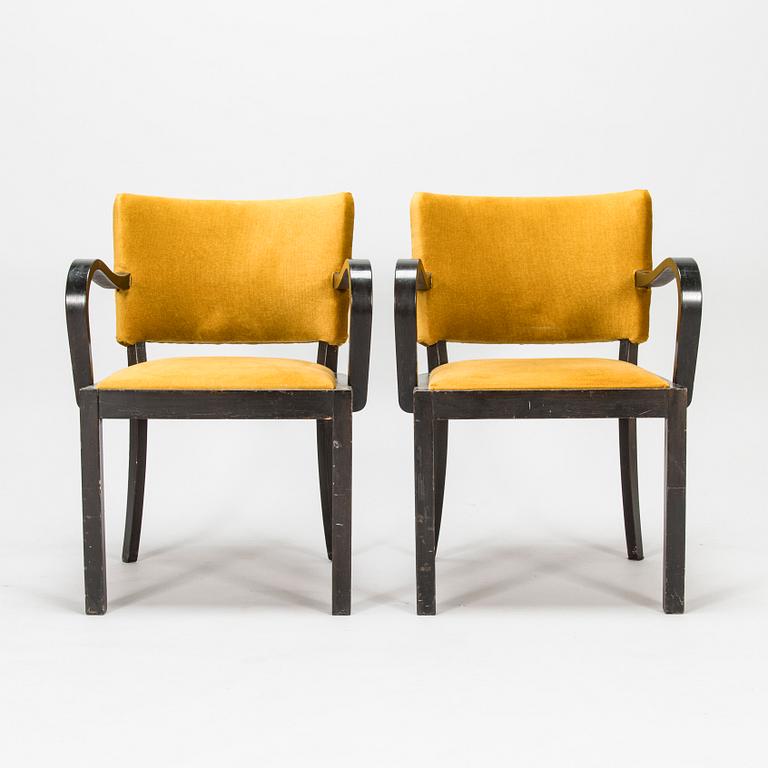 Maija Heikinheimo, a pair of armchairs model no 279 Asko 1930s.