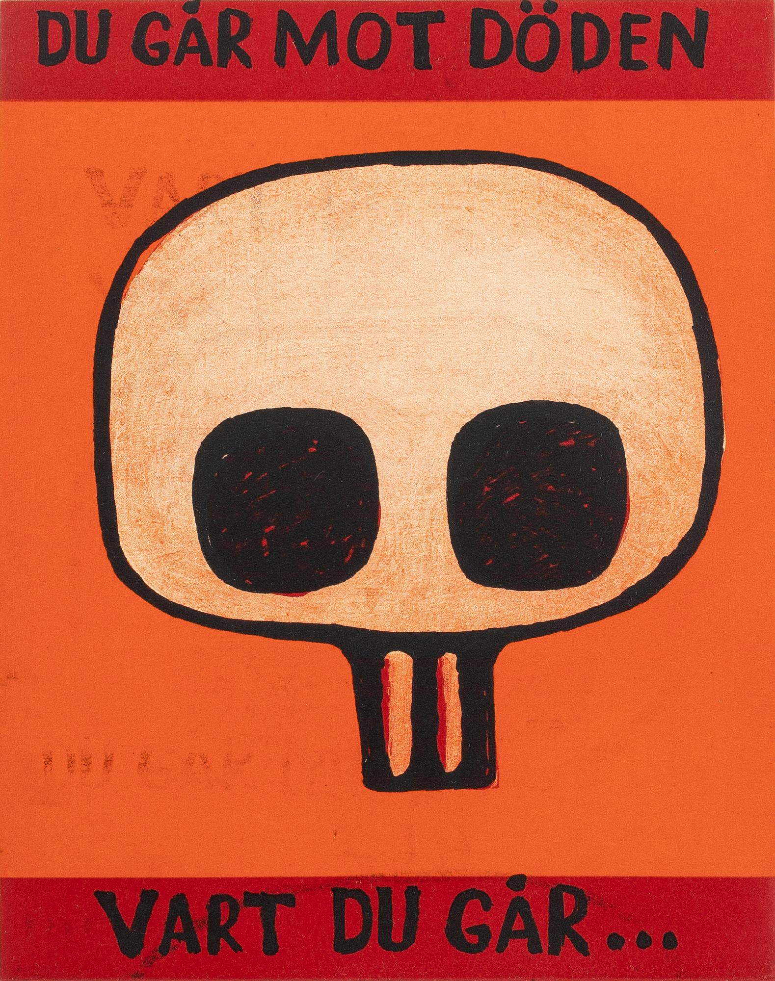 Jan Håfström, "Du går mot döden".