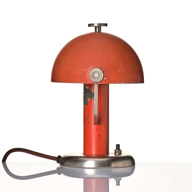 Harald Notini, a table lamp model "15238", Arvid Böhlmarks Lampfabrik, Stockholm 1930s-40s.