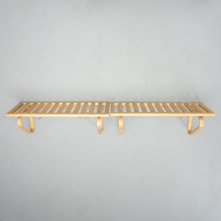 ALVAR AALTO, COAT RACKS, 2 PCS. Artek.